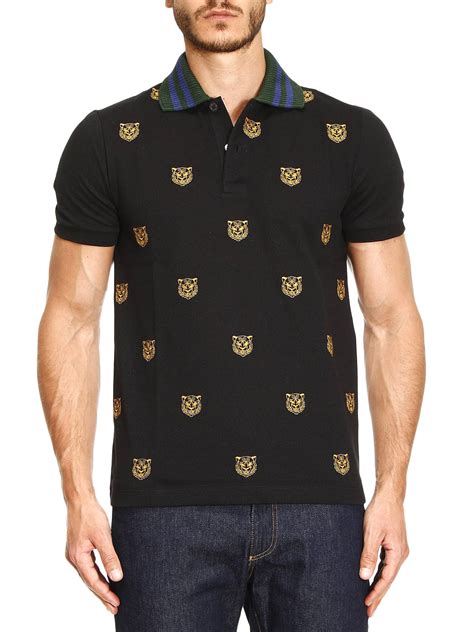 gucci tiger embroidered polo|Gucci tiger for sale.